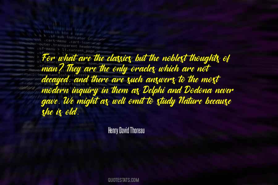 Old Nature Quotes #1234968
