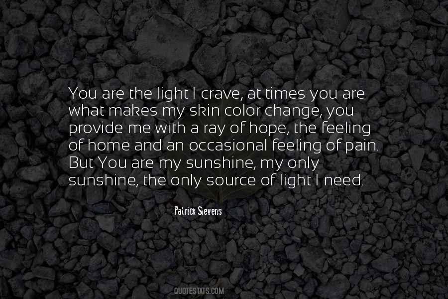 Feeling Of Home Quotes #1220276