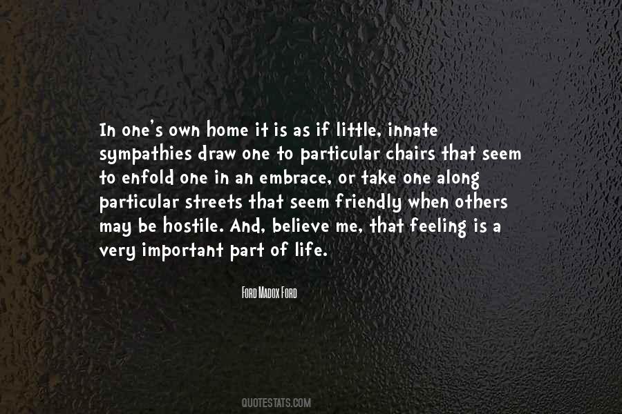 Feeling Of Home Quotes #1479522