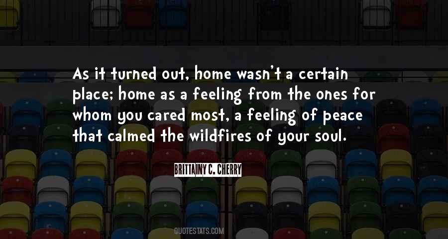 Feeling Of Home Quotes #425150