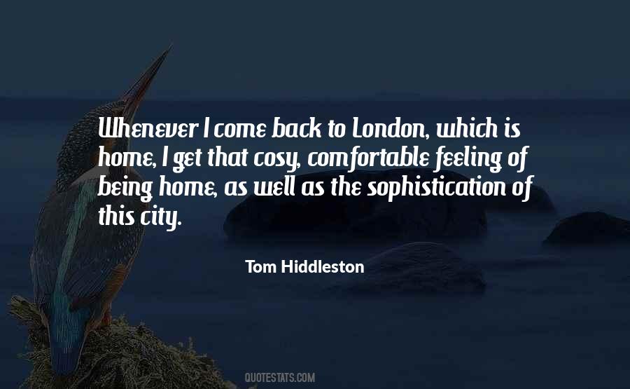 Feeling Of Home Quotes #726420
