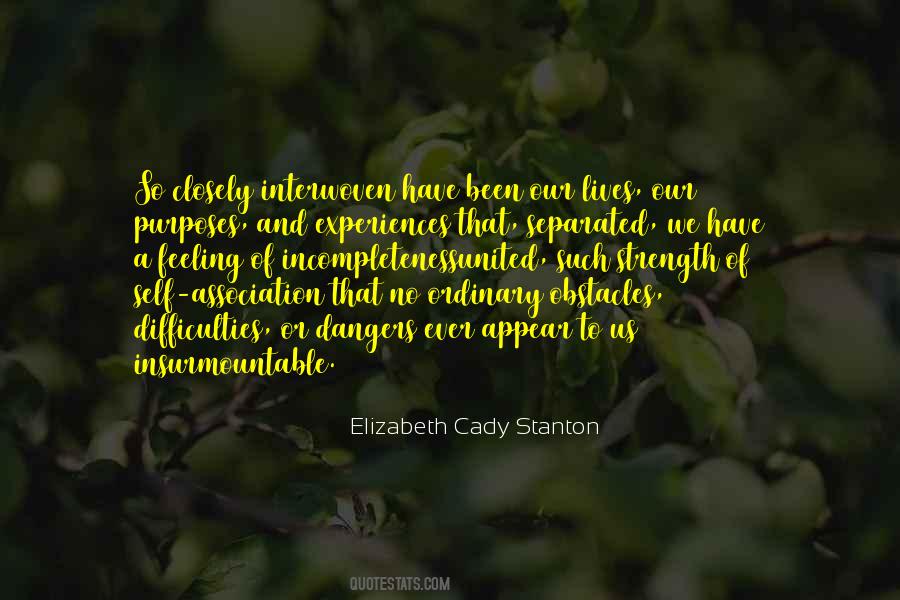Feeling Of Incompleteness Quotes #1844165