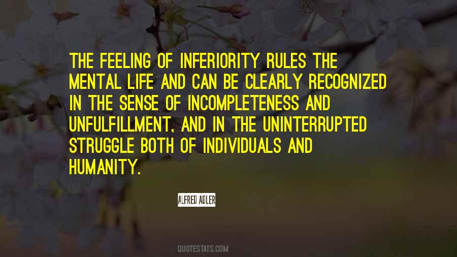 Feeling Of Incompleteness Quotes #599489