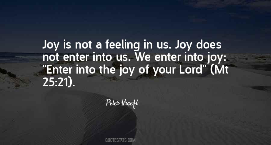 Feeling Of Joy Quotes #1425691