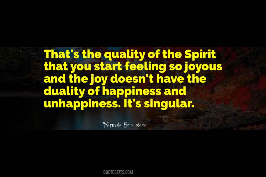 Feeling Of Joy Quotes #288760