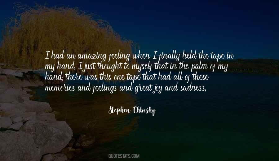 Feeling Of Joy Quotes #451017