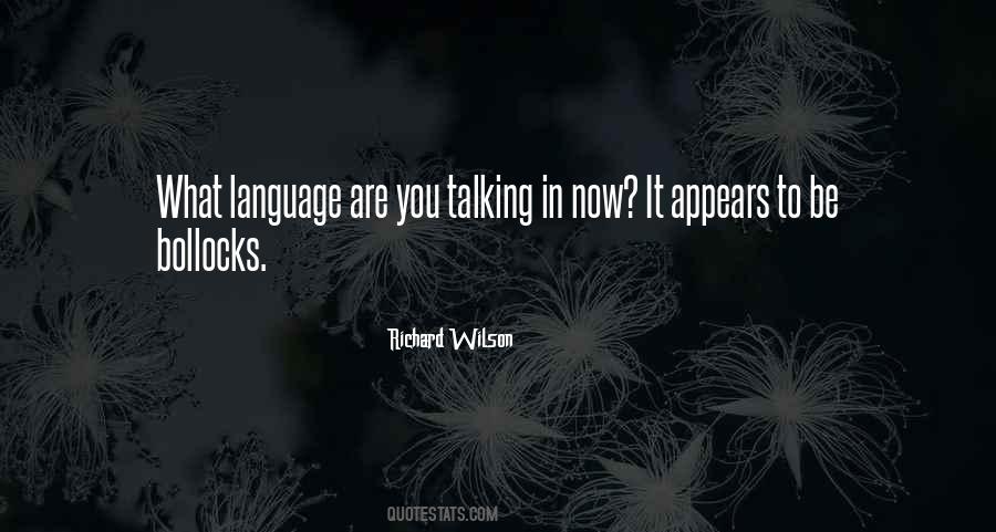 Talking In Quotes #1046134