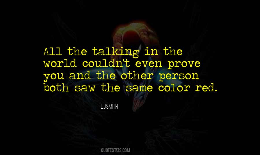 Talking In Quotes #96109