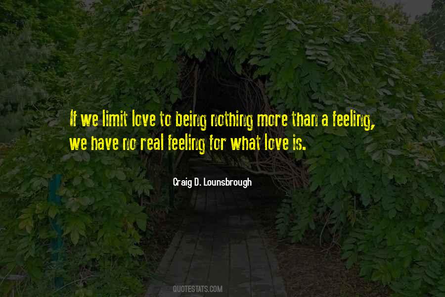 Feeling Of Not Being Loved Quotes #1643185