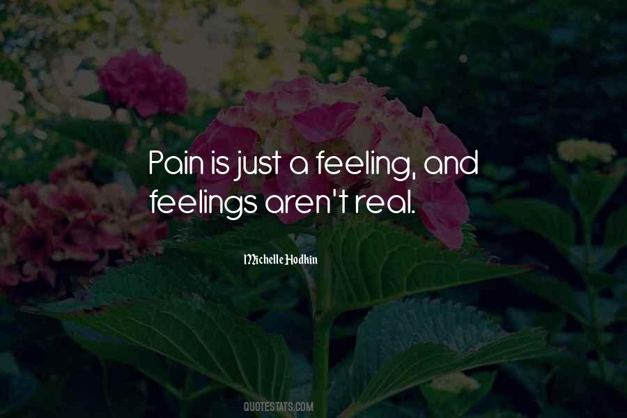 Feeling Of Pain Quotes #1119861