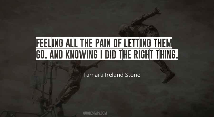 Feeling Of Pain Quotes #123319