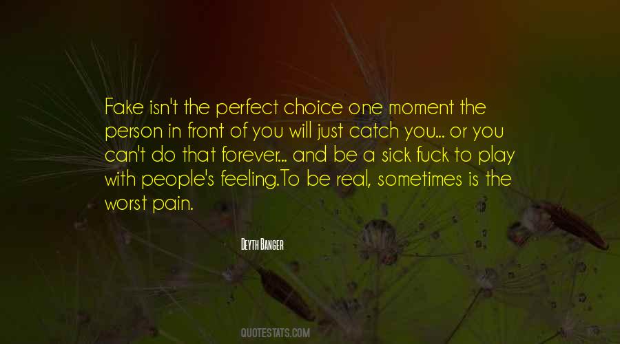 Feeling Of Pain Quotes #537798