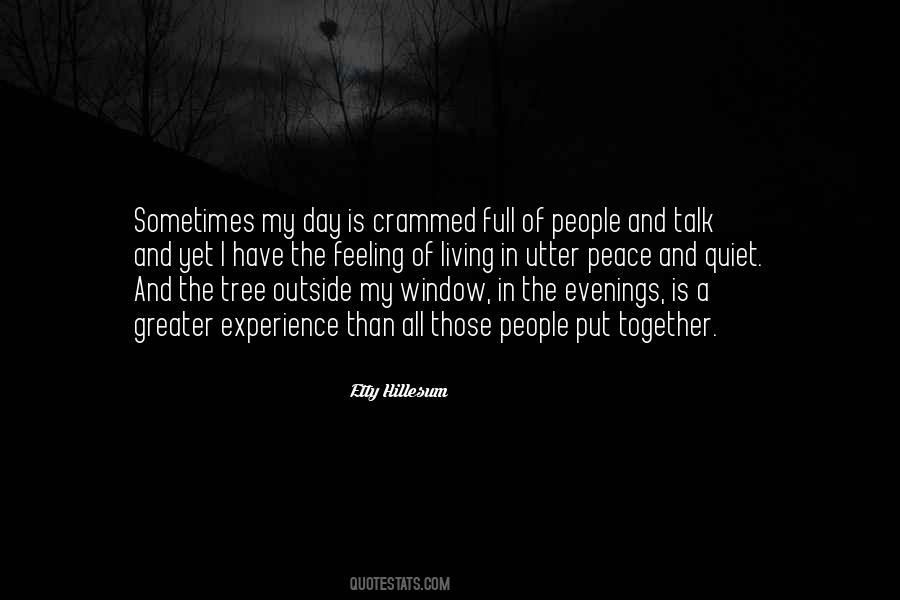 Feeling Of Peace Quotes #1565868