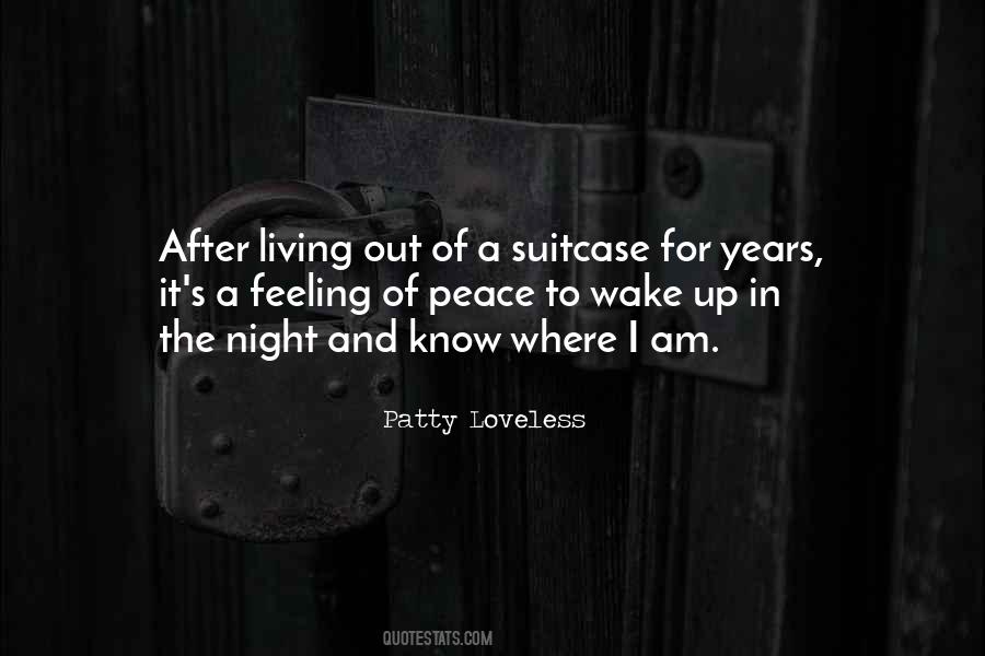 Feeling Of Peace Quotes #1728956