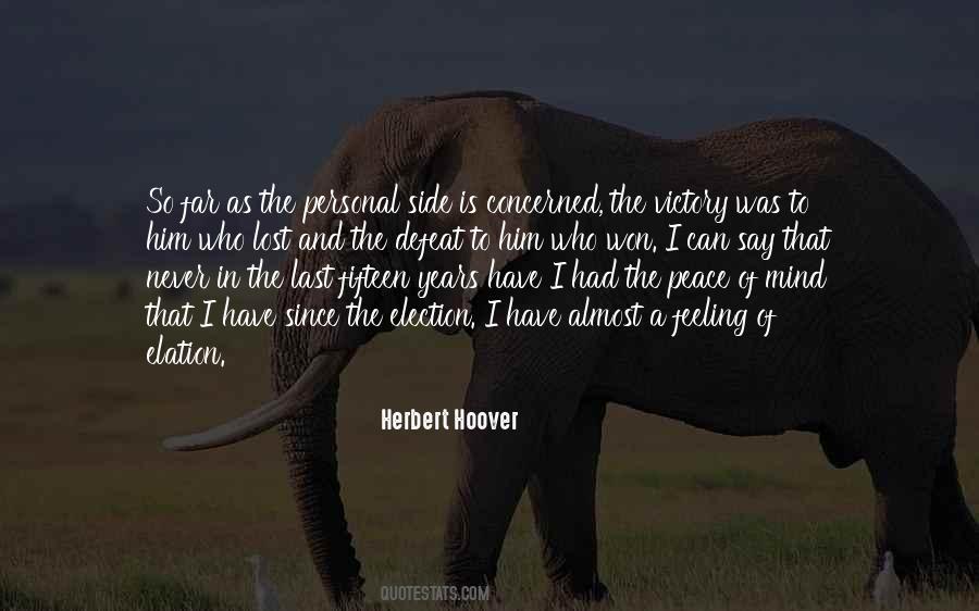 Feeling Of Peace Quotes #231382