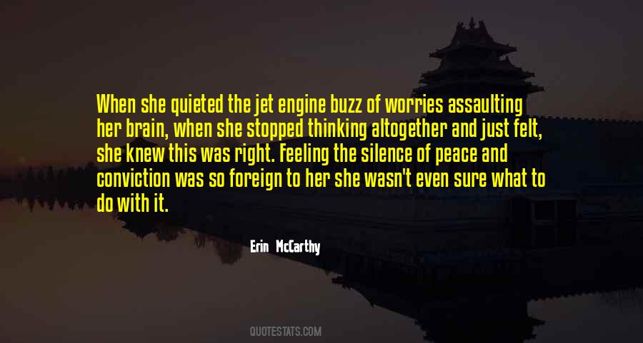 Feeling Of Peace Quotes #744367
