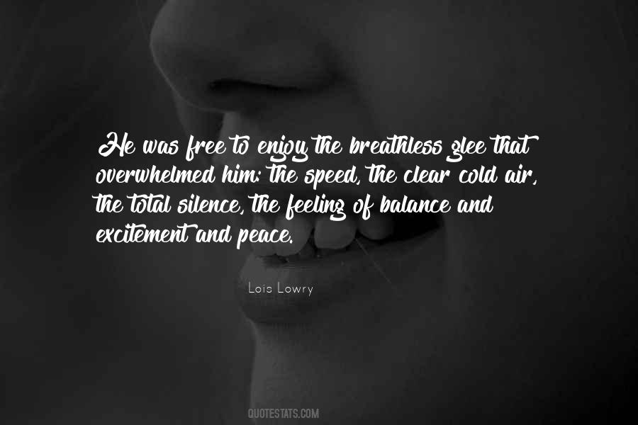 Feeling Of Peace Quotes #81776