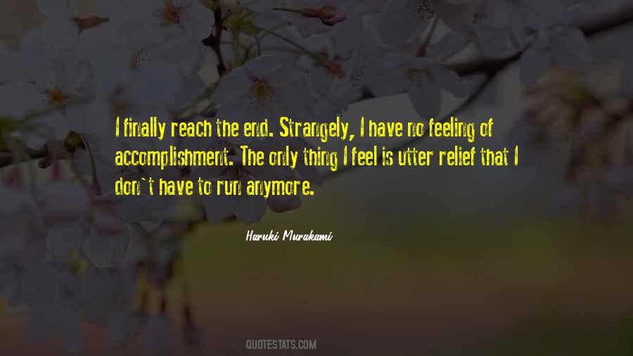 Feeling Of Relief Quotes #543010