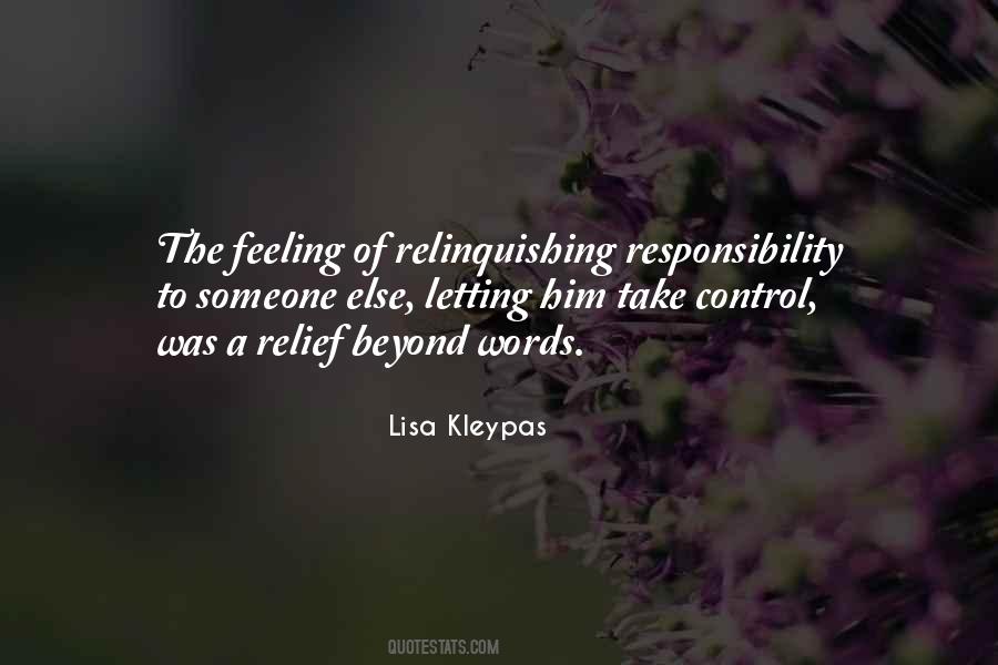 Feeling Of Relief Quotes #990017