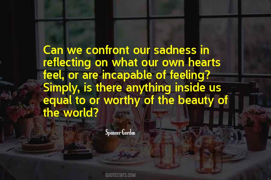 Feeling Of Sadness Quotes #1088953