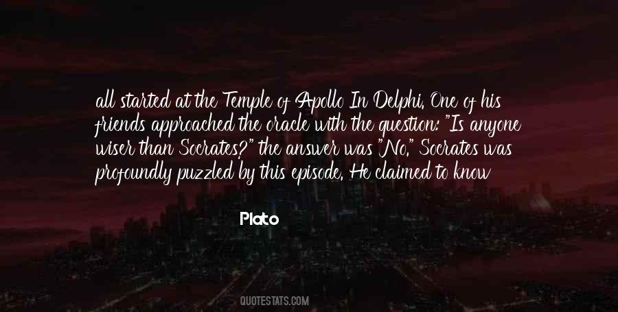 Socrates I Know Nothing Quotes #154808