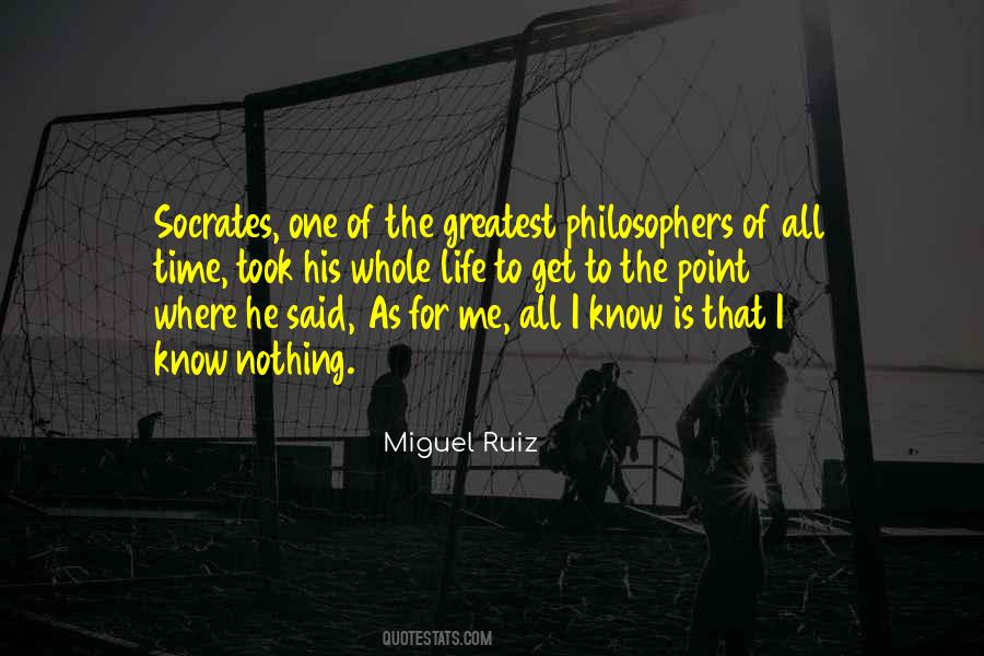 Socrates I Know Nothing Quotes #502759