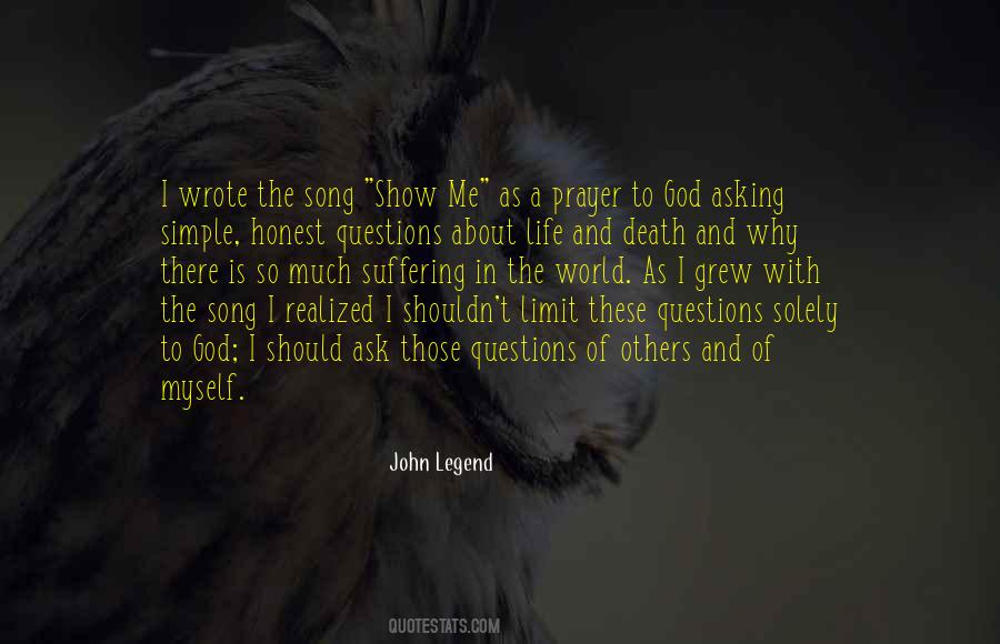 Why Suffering Quotes #174657