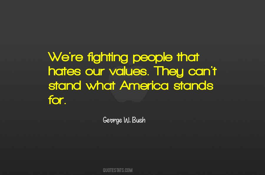 Fighting Hate Quotes #1866322