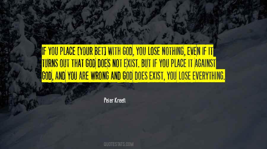 God Place Quotes #363329
