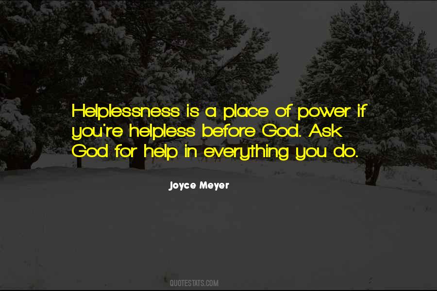 God Place Quotes #430877