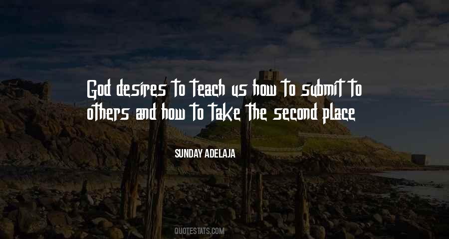 God Place Quotes #661186