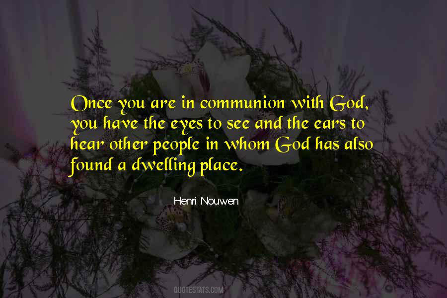 God Place Quotes #775753