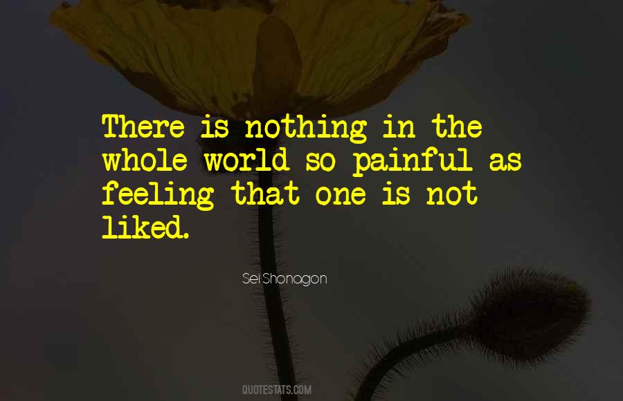 Feeling Painful Quotes #402217