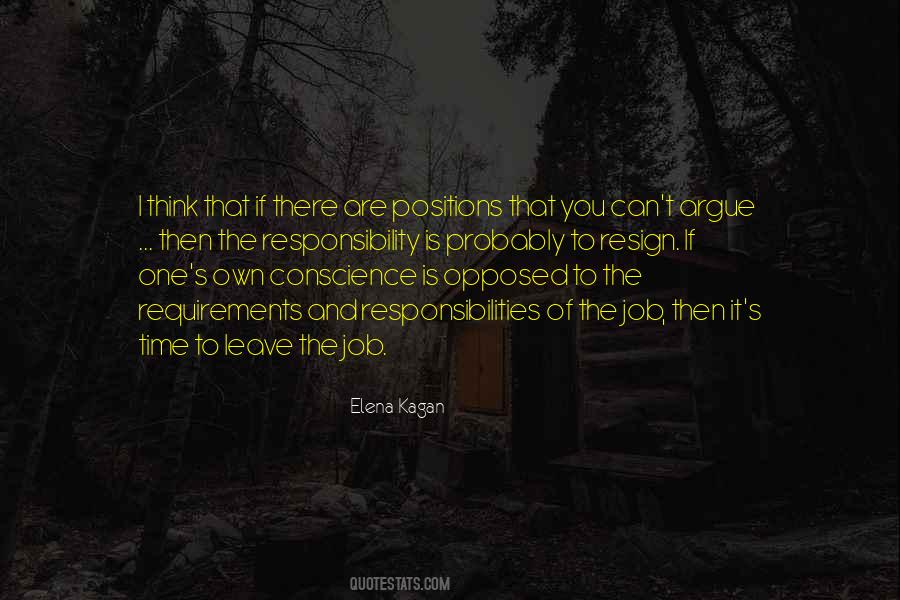 Job Responsibility Quotes #1088200