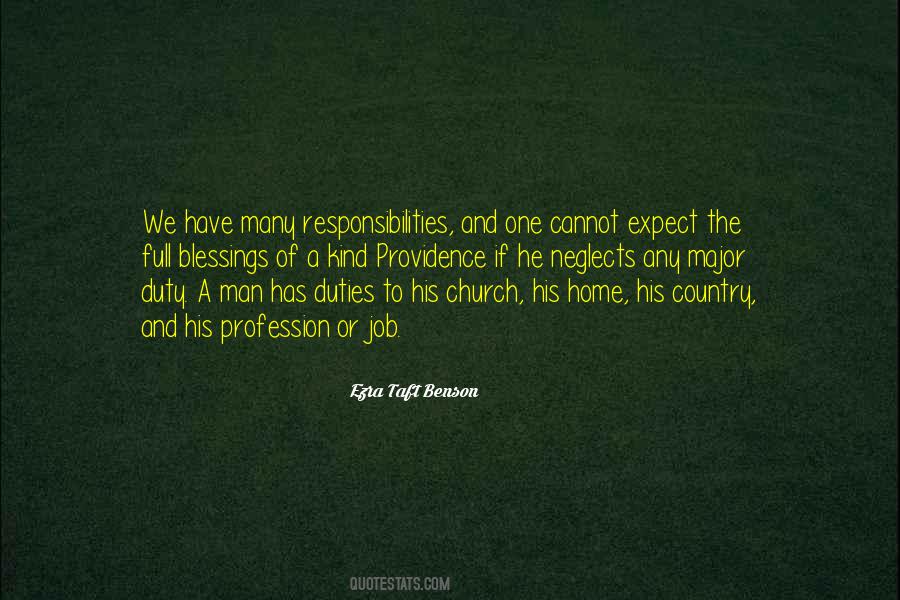 Job Responsibility Quotes #1566178