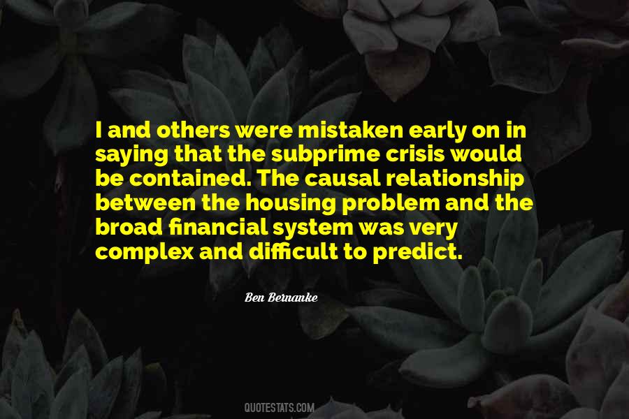 Financial Relationship Quotes #1423219