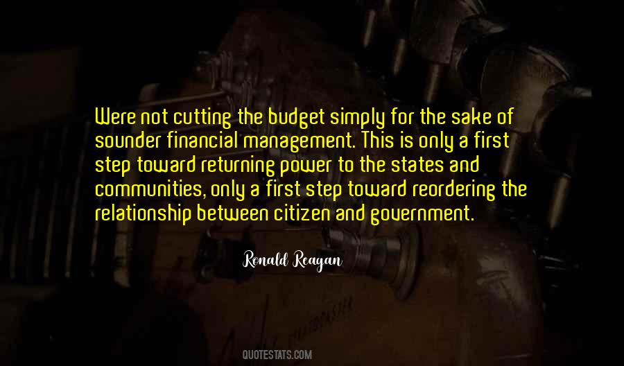 Financial Relationship Quotes #449797