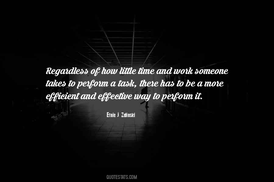 Time Efficient Quotes #1441454
