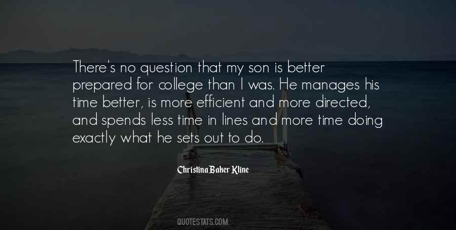 Time Efficient Quotes #403088