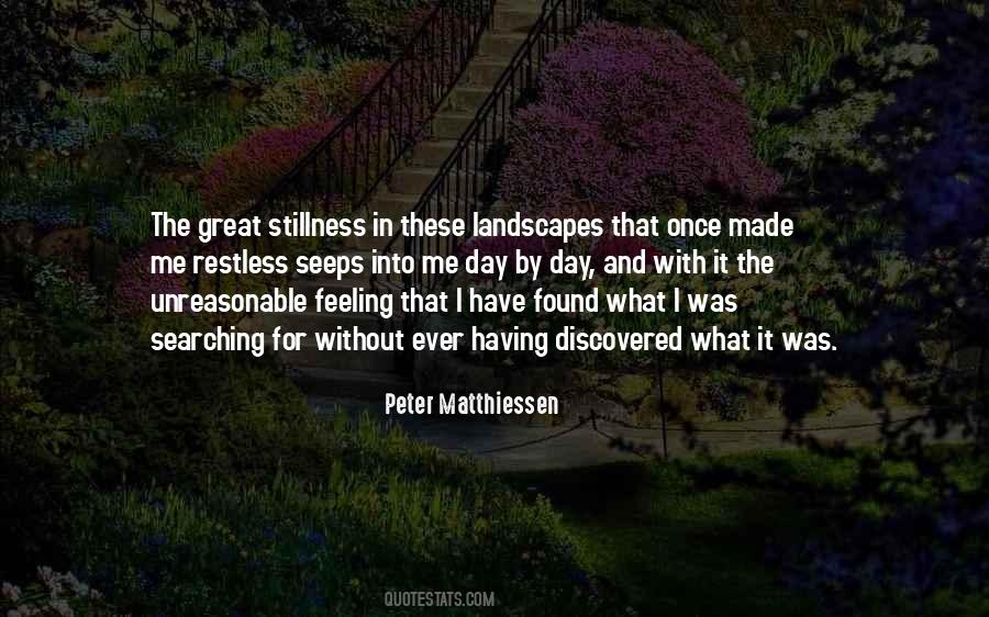 Feeling Restless Quotes #1604747