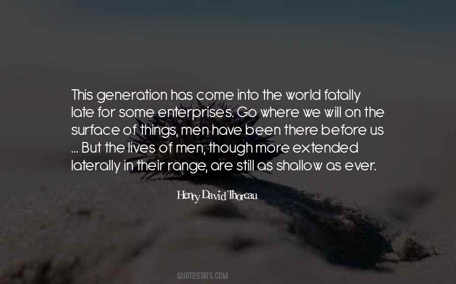 World Will Go On Quotes #616606