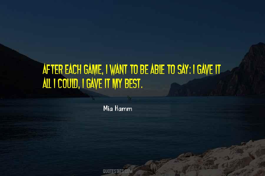 Best Games Quotes #115296