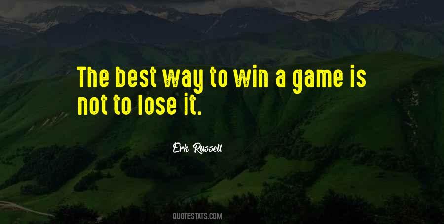 Best Games Quotes #1388420