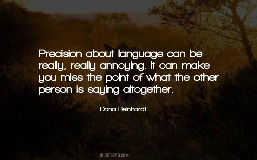 Miss The Person Quotes #1488923