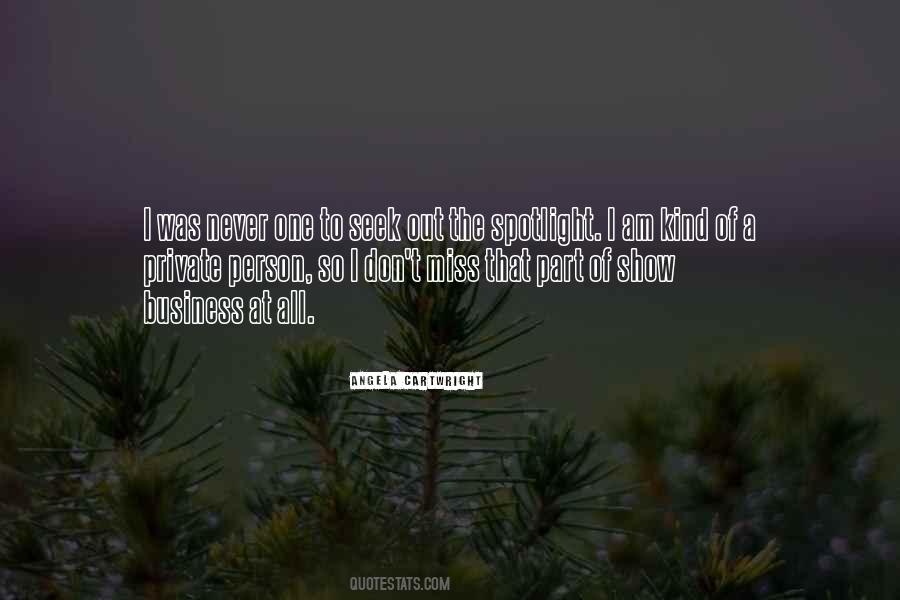 Miss The Person Quotes #195453