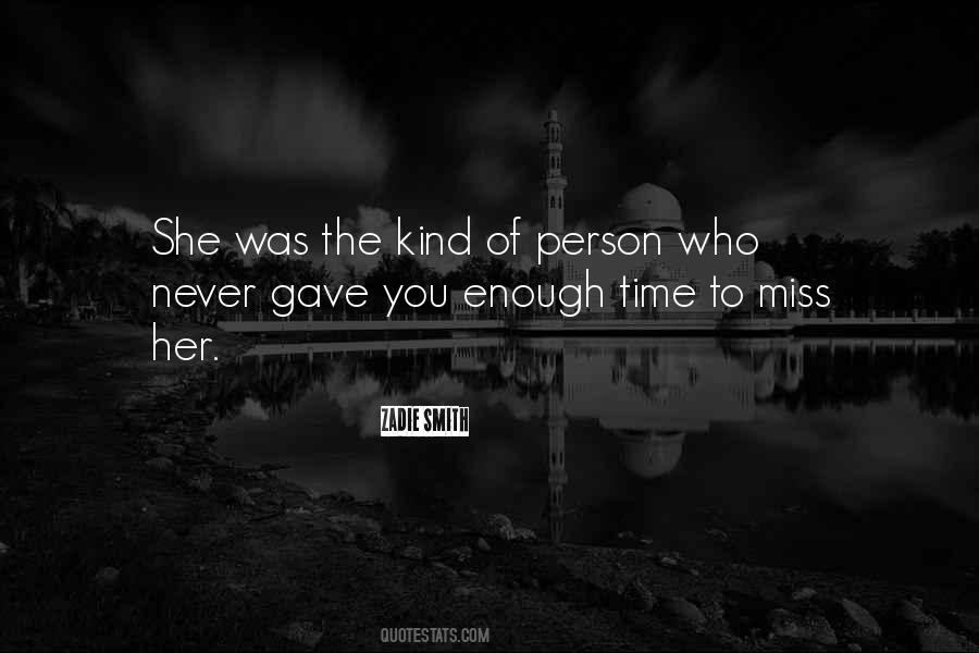 Miss The Person Quotes #651819