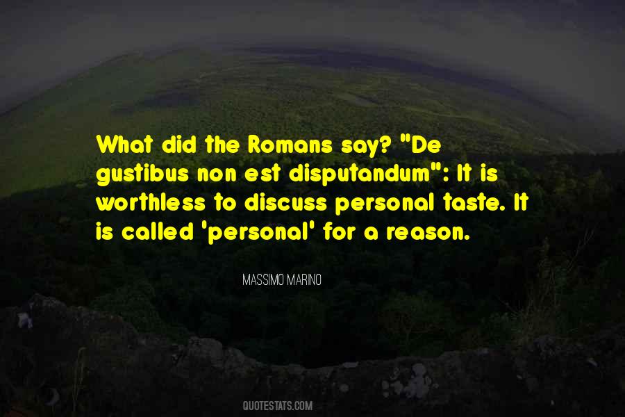 Quotes About The Romans #1178685