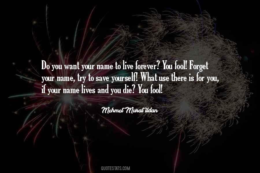 Fool For You Quotes #1800210