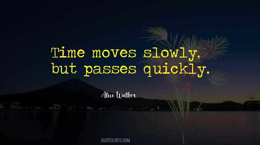 Time Passes Too Quickly Quotes #854213