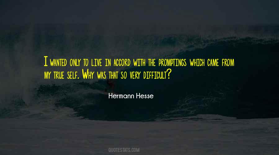 Self Live Quotes #455316